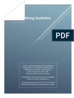 ISO27k Guideline On ISMS Audit v2