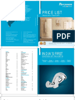 Parryware Price List 01.03.18