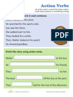 Action Verbs PDF