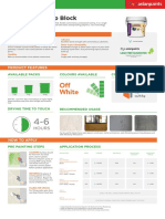 Smartcare Damp Block Sample Tds