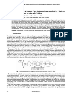 Simulation Study of Squirrel Cage Induction Generator Fed by A Back-to-Back Converter and by Using A LCL Filter