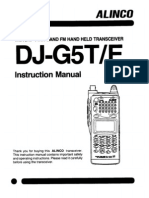 Alinco DJ-G5 Instruction Manual