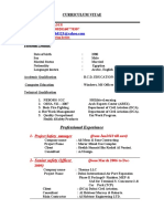 Personal Details:: Curriculum Vitae