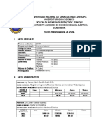 Termodinamica Aplicada 2018-A (Ing Industrial)