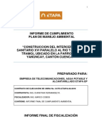 Informe Final Fiscalización de Obras ETAPA EP