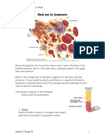 Blood and Its Components-Notes