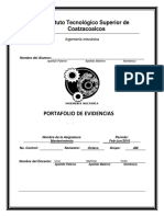 Portafolio de Evidencias (Mantenimiento)