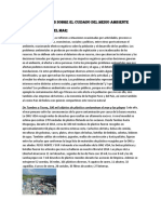 Asuntos Publicos Sobre El Cuidado Del Medio Ambiente