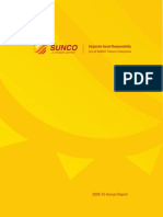 SUNCO Tobacco CSR Report - 2009