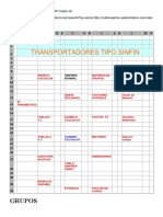 Calculo de Transportadores Sinfín