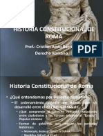 Historia Constitucional de Roma