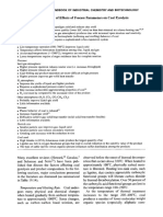 TABLE 19.14 Summary of Effects of Process Parameters On Coal Pyrolysis