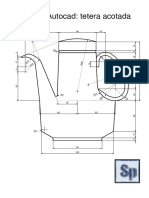 Ejercicio Autocad Tetera 2D