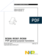 Data Sheet: BC856 BC857 BC858