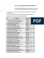 Resultados 1a Vuelta Ordinario Matemáticas V 503