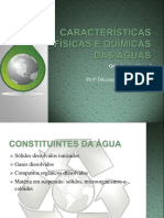 Aula 4 - Características Físicas Da Água