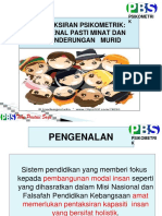 1 Pengenalan Psikometrik