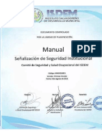 Manual de Señalización de Seguridad Institucional PDF