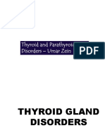 Thyroid and Parathyroid Disorders - Umar Zein