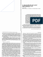 Stanley Cohen. La Descentralización Del Control Social Tomada en Serio