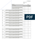 Fire Extinguishers Check List As Per NFPA 10