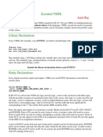 Essential VHDL