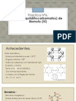 Práctica 6. Tris (Dialquilditiocarbamatos) de Bismuto (III)