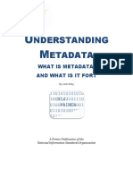 Understanding Metadata