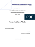 Finanzas Públicas y Privadas