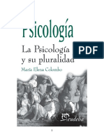 La Psicología y Su Pluralidad