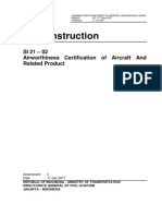 SI 21-02 Amdt. 3 - Airworthiness Certification of Aircraft and Related Approval