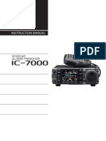 Manual Icom IC 7000