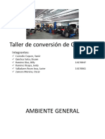 Taller de Conversion A GNV