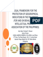 10 - Leny Villareal - 2 Legal Framework For GI Protection in The