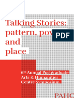 PAHC Talking Stories Brochure