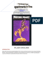 Montauk Project by Preston B. Nichols