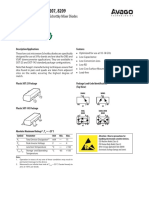 Data Sheet: HSMS-8101, 8202, 8207, 8209