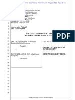 TBL Licensing v. Kotoni - Complaint