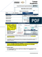 Trabajo Mecánica de Fluidos