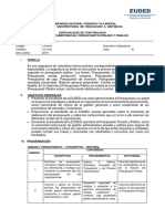 ESTRUCTURA DEL SILABO-Presupuesto Privado y Publico