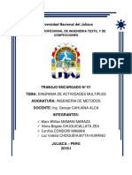 Diagrama de Actividades Multiples