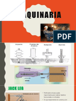 Maquinaria-Especificaciones Técnicas