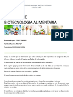 Preinforme BiotecnoloGia Alimentaria Cediel Tenorio