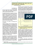 Efectos de La Inundación y Secado Del Suelo en Las Reacciones Del Fósforo PDF