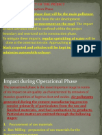 Impact During Construction Phase: Air Quality Impact of The Project