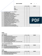 Checklist Building Inspection