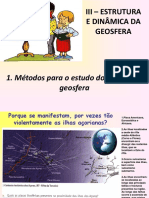 1-Métodos para o Estudo Do Interior Da Terra