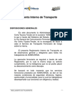 Reglamento Interno de Transporte (16-08-2004) PDF