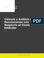 Cálculo y Análisis de Desviaciones