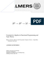 Constructive Algebra in Functional Programming and Type Theory